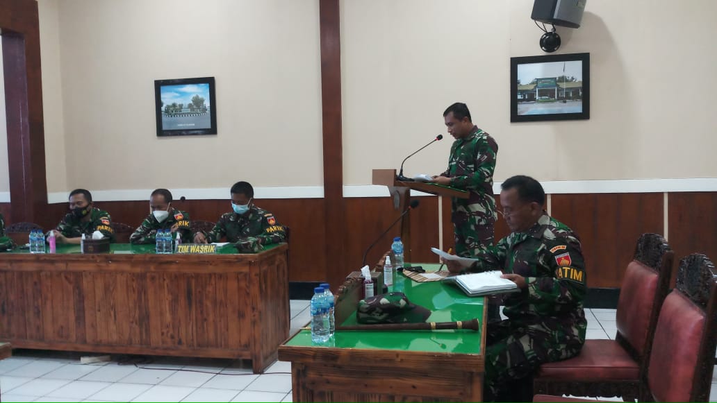Korem 073/Makutarama Antusias dan Sambut Baik Tim Wasrik Itdam IV/Diponegoro